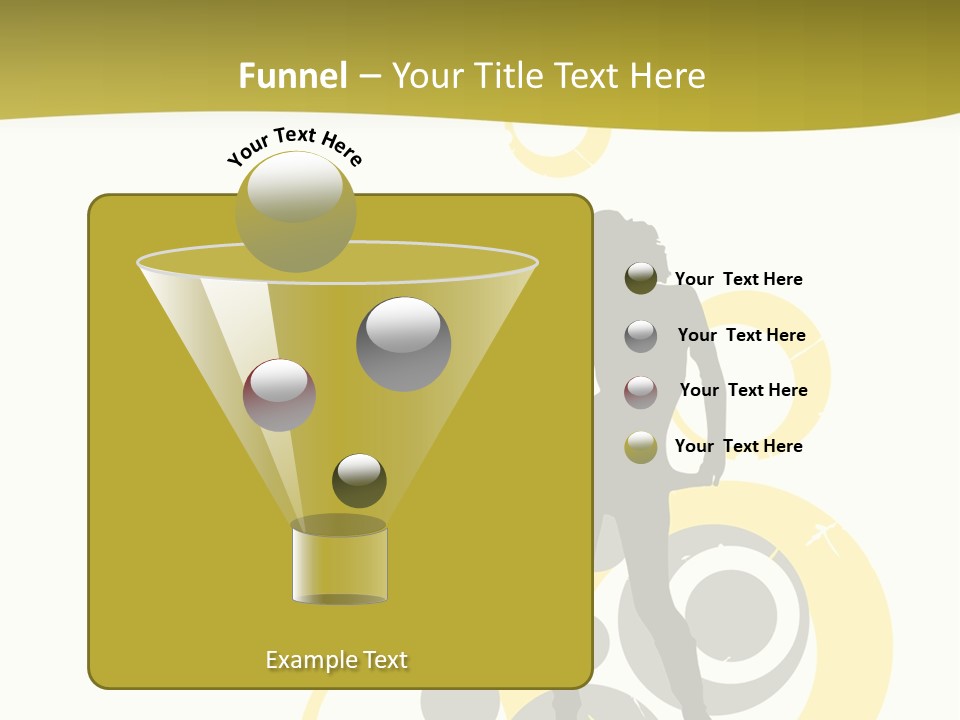 Women One Pattern PowerPoint Template