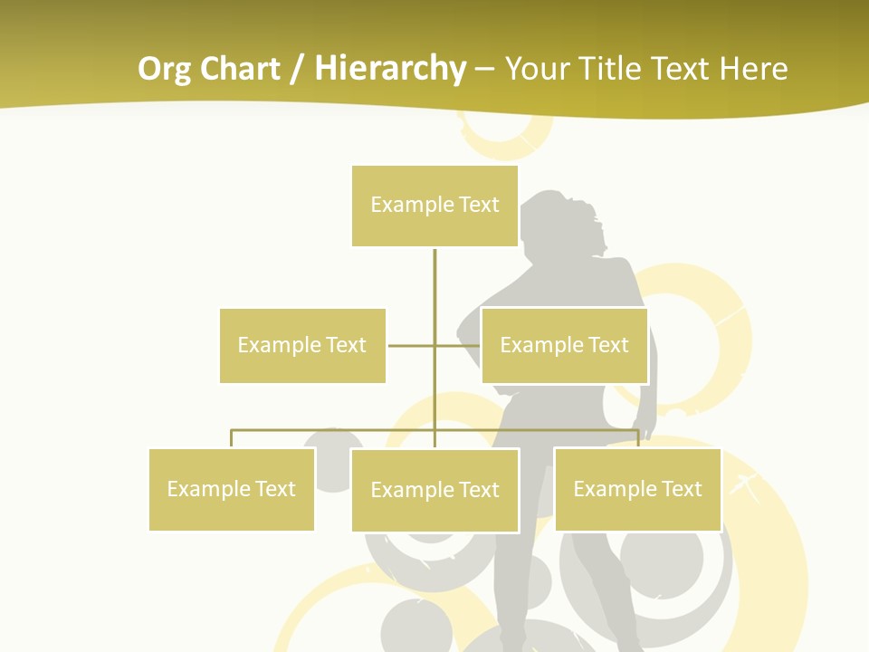 Women One Pattern PowerPoint Template