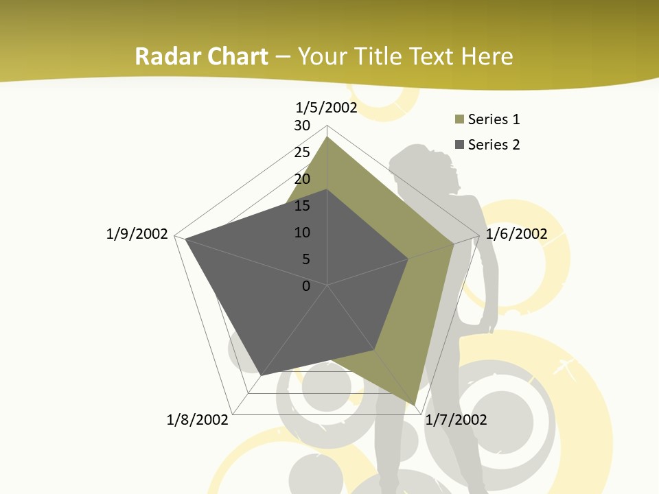 Women One Pattern PowerPoint Template