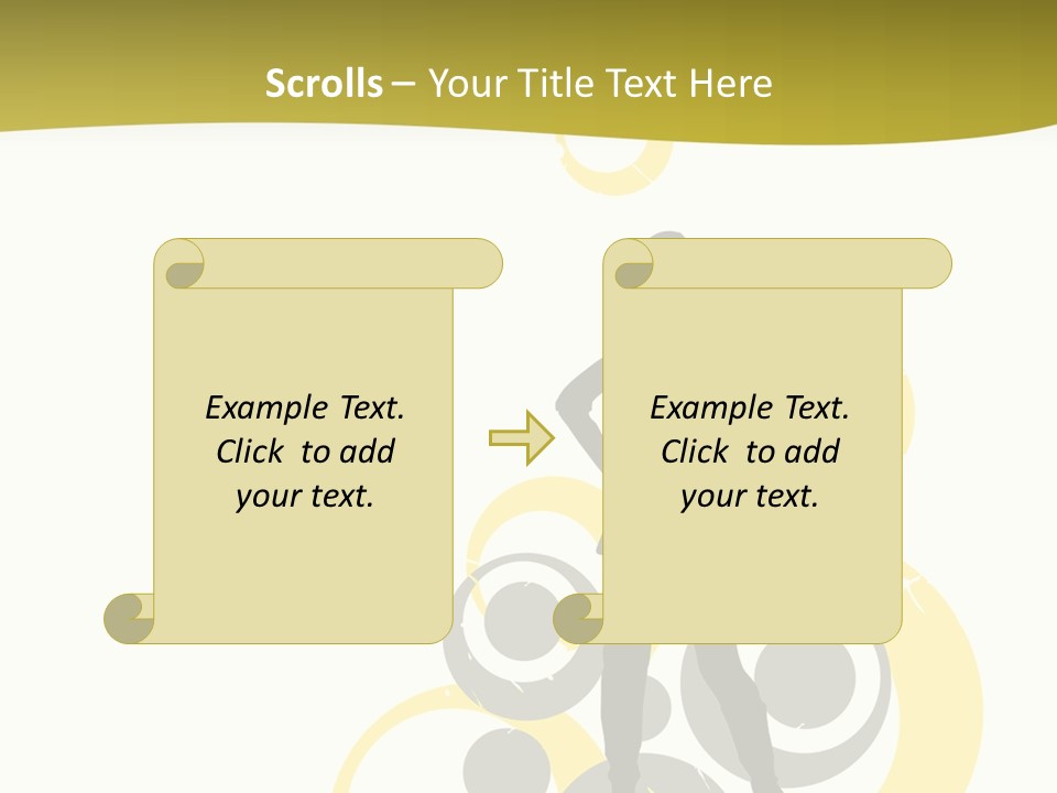 Women One Pattern PowerPoint Template