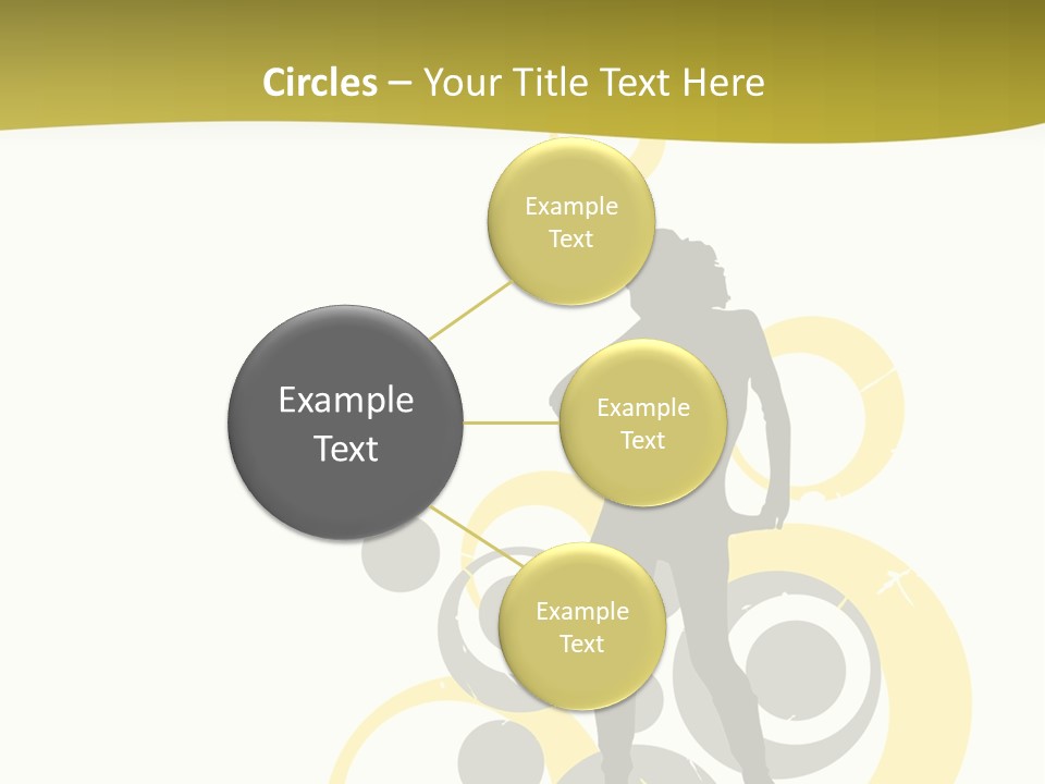 Women One Pattern PowerPoint Template