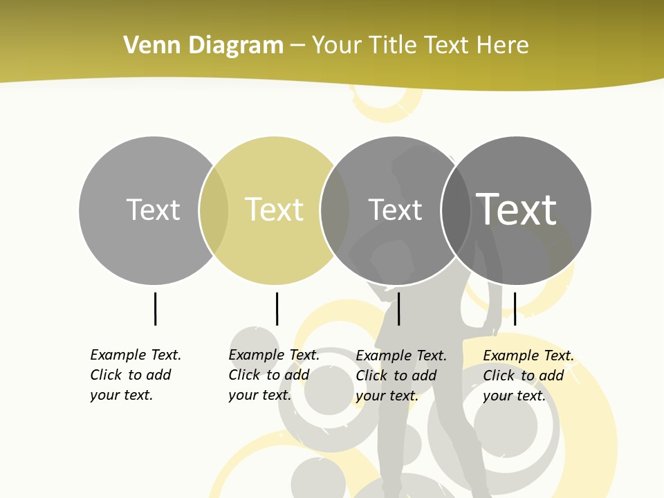 Women One Pattern PowerPoint Template