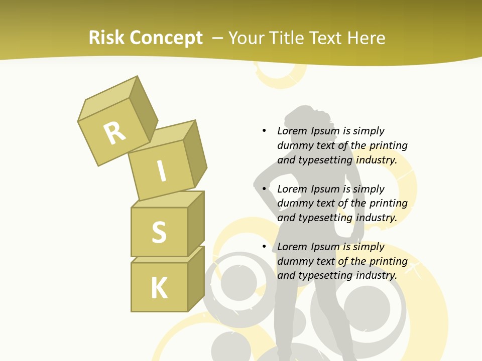 Women One Pattern PowerPoint Template