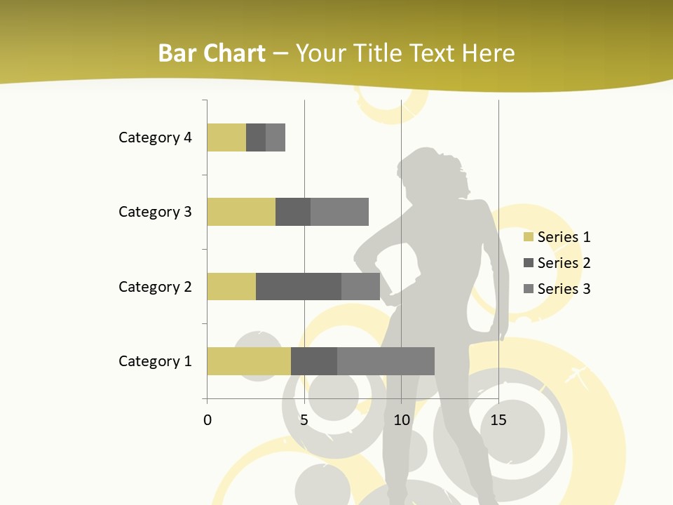 Women One Pattern PowerPoint Template