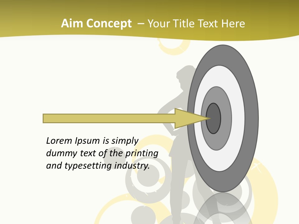 Women One Pattern PowerPoint Template