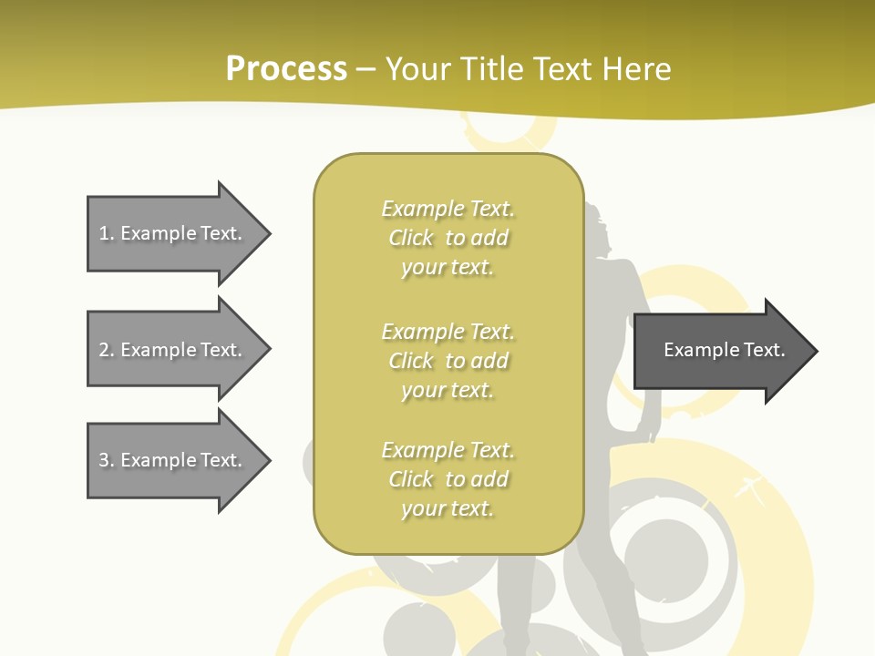 Women One Pattern PowerPoint Template