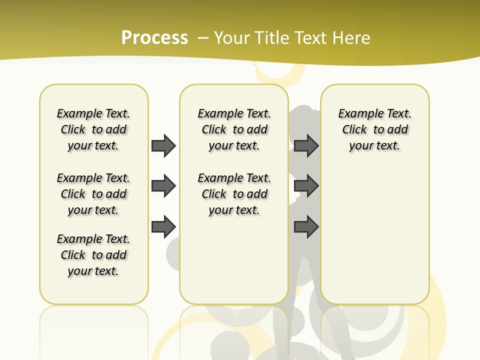 Women One Pattern PowerPoint Template