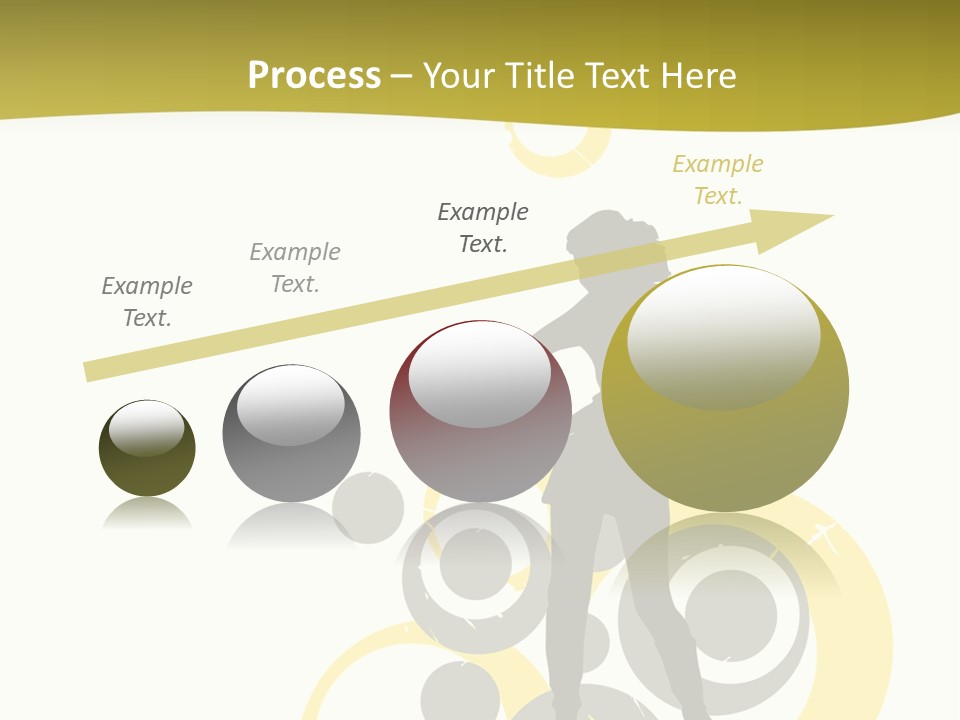 Women One Pattern PowerPoint Template