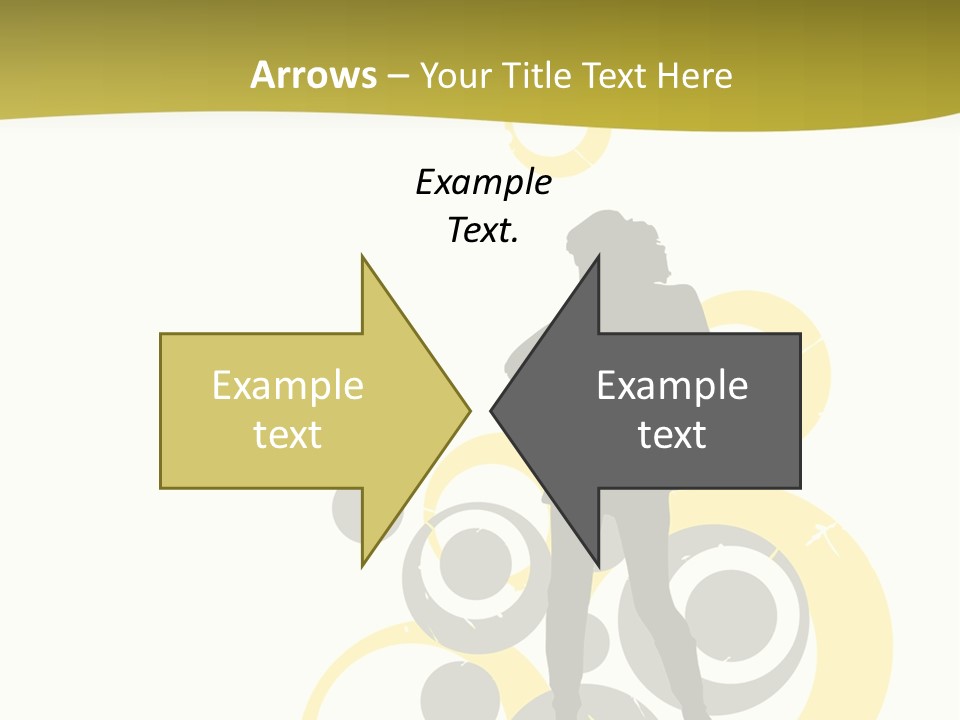 Women One Pattern PowerPoint Template