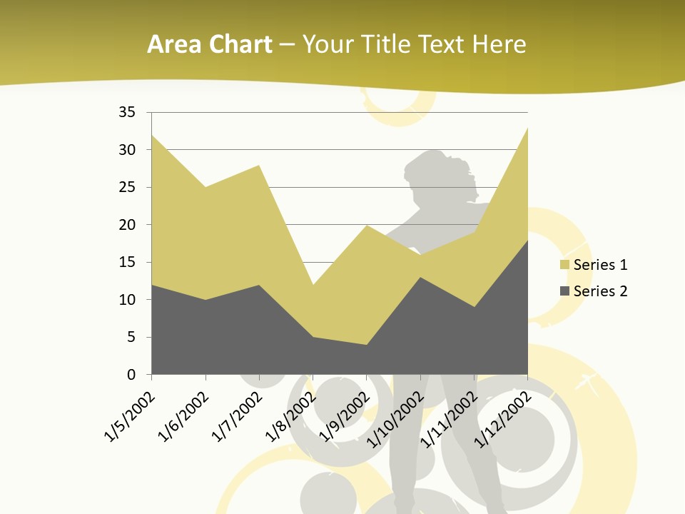Women One Pattern PowerPoint Template