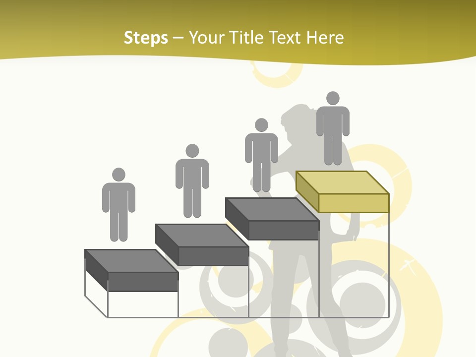 Women One Pattern PowerPoint Template