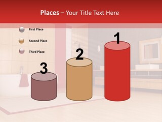 Wood Sink Shower PowerPoint Template