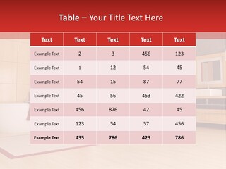 Wood Sink Shower PowerPoint Template