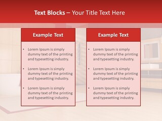 Wood Sink Shower PowerPoint Template