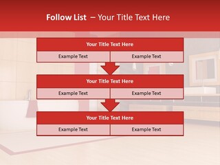 Wood Sink Shower PowerPoint Template