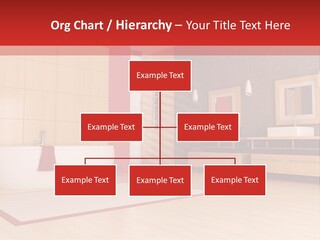 Wood Sink Shower PowerPoint Template