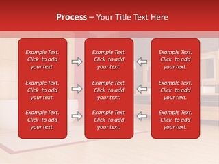 Wood Sink Shower PowerPoint Template