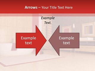 Wood Sink Shower PowerPoint Template