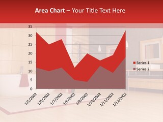 Wood Sink Shower PowerPoint Template