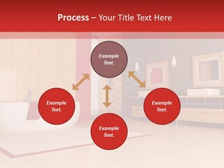 Wood Sink Shower PowerPoint Template
