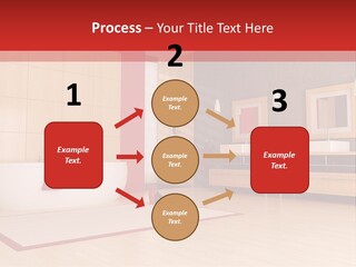 Wood Sink Shower PowerPoint Template