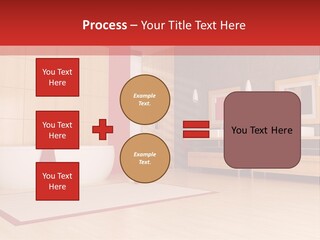 Wood Sink Shower PowerPoint Template
