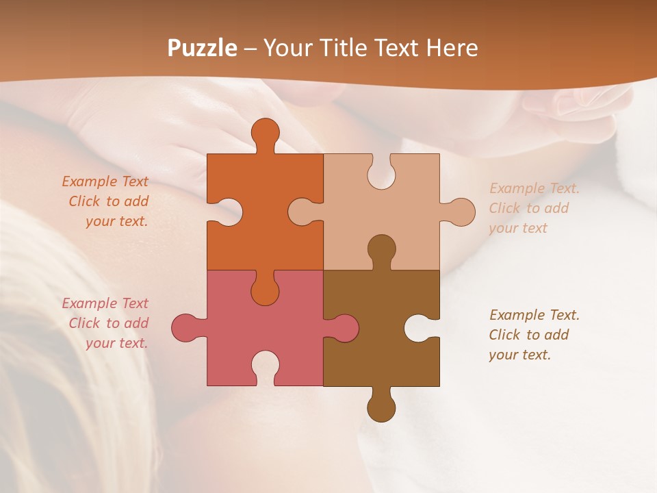 Person Naked Young PowerPoint Template