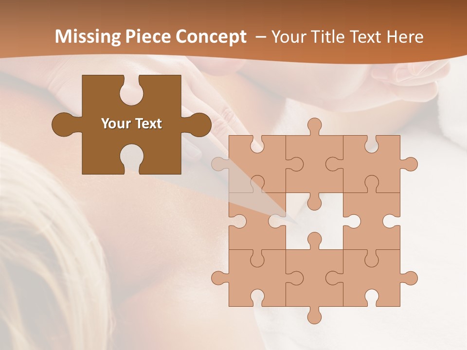Person Naked Young PowerPoint Template