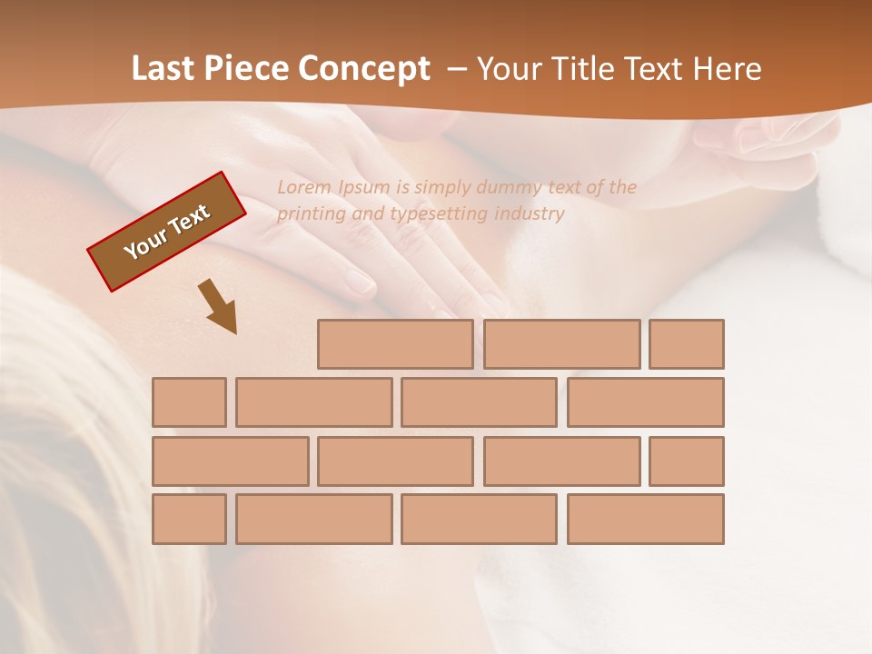 Person Naked Young PowerPoint Template