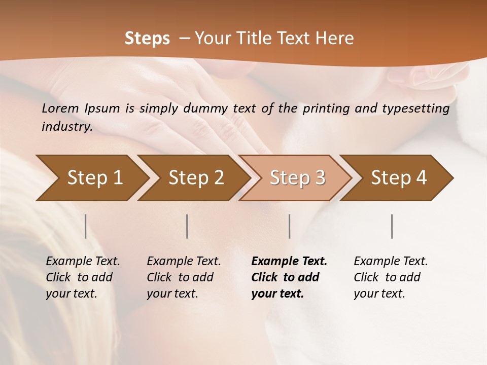 Person Naked Young PowerPoint Template