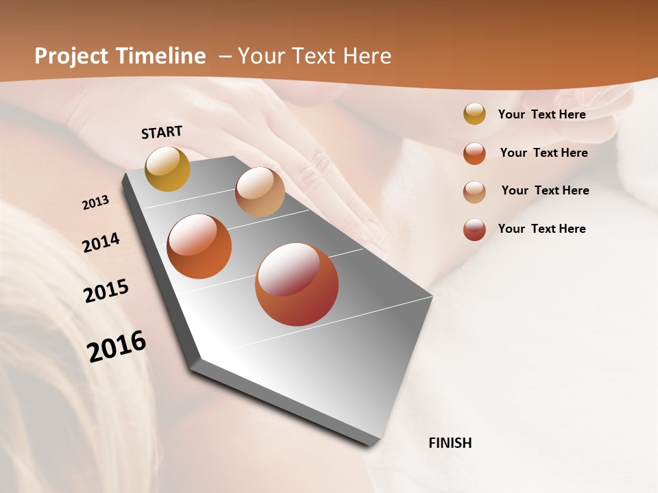 Person Naked Young PowerPoint Template