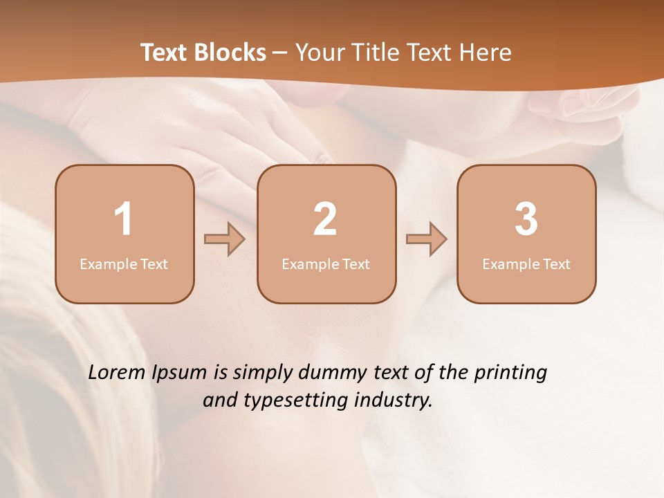 Person Naked Young PowerPoint Template