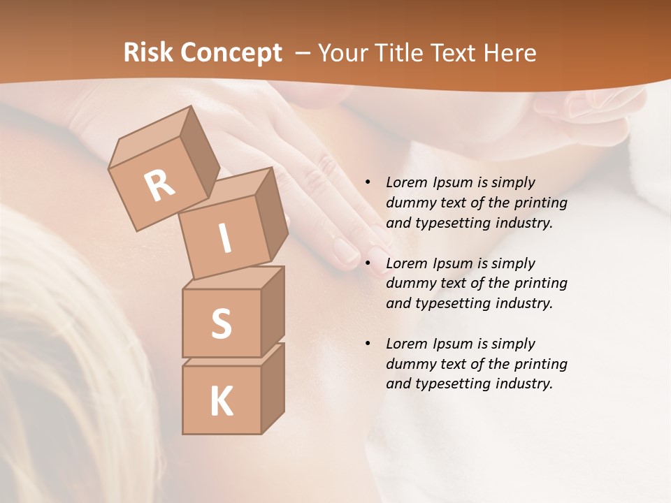 Person Naked Young PowerPoint Template