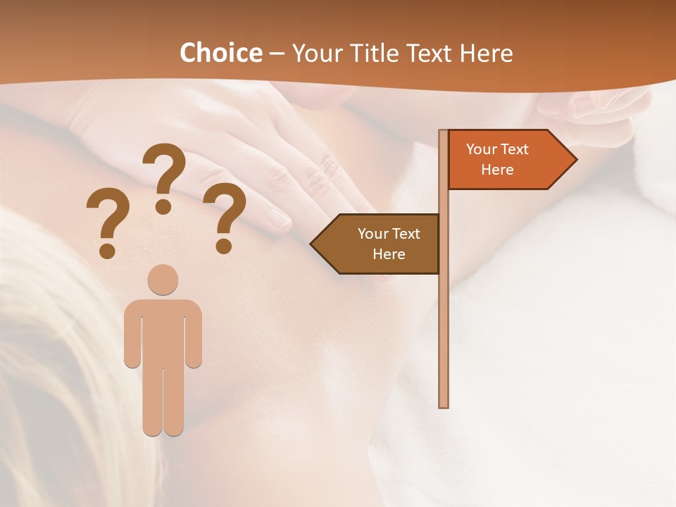 Person Naked Young PowerPoint Template