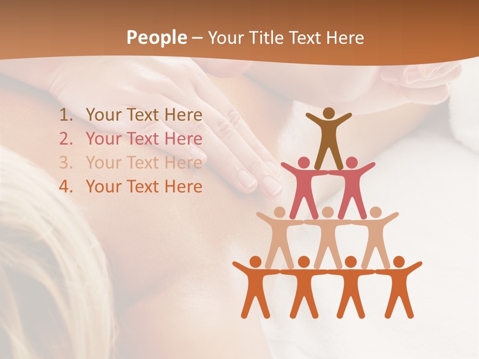 Person Naked Young PowerPoint Template