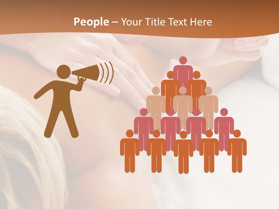 Person Naked Young PowerPoint Template