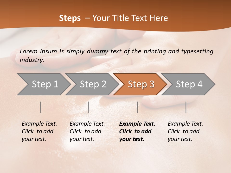 Therapy Lady Nature PowerPoint Template