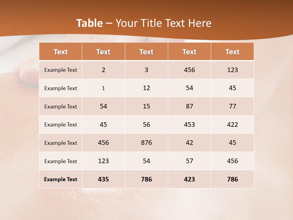 Therapy Lady Nature PowerPoint Template