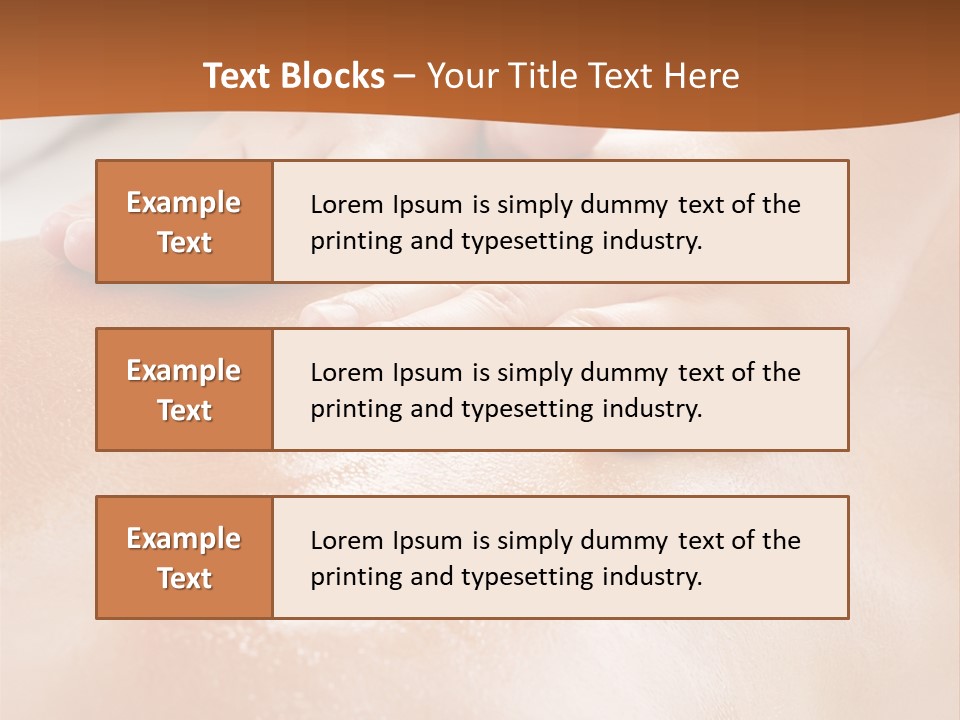 Therapy Lady Nature PowerPoint Template
