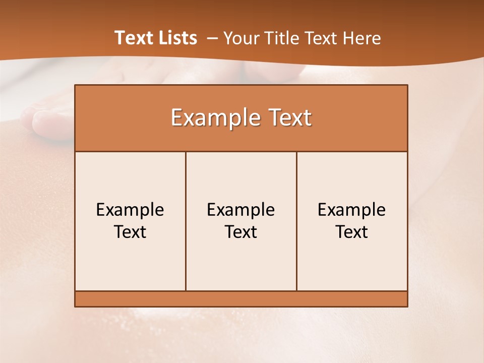 Therapy Lady Nature PowerPoint Template