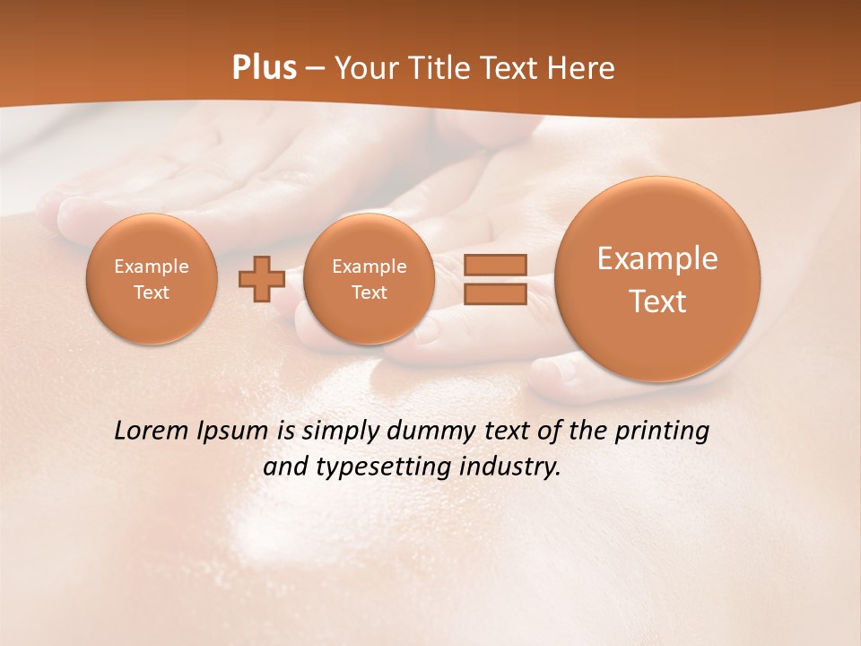 Therapy Lady Nature PowerPoint Template