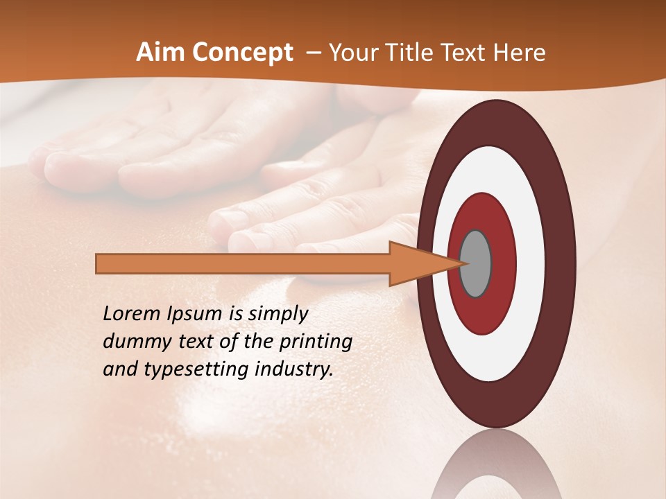 Therapy Lady Nature PowerPoint Template