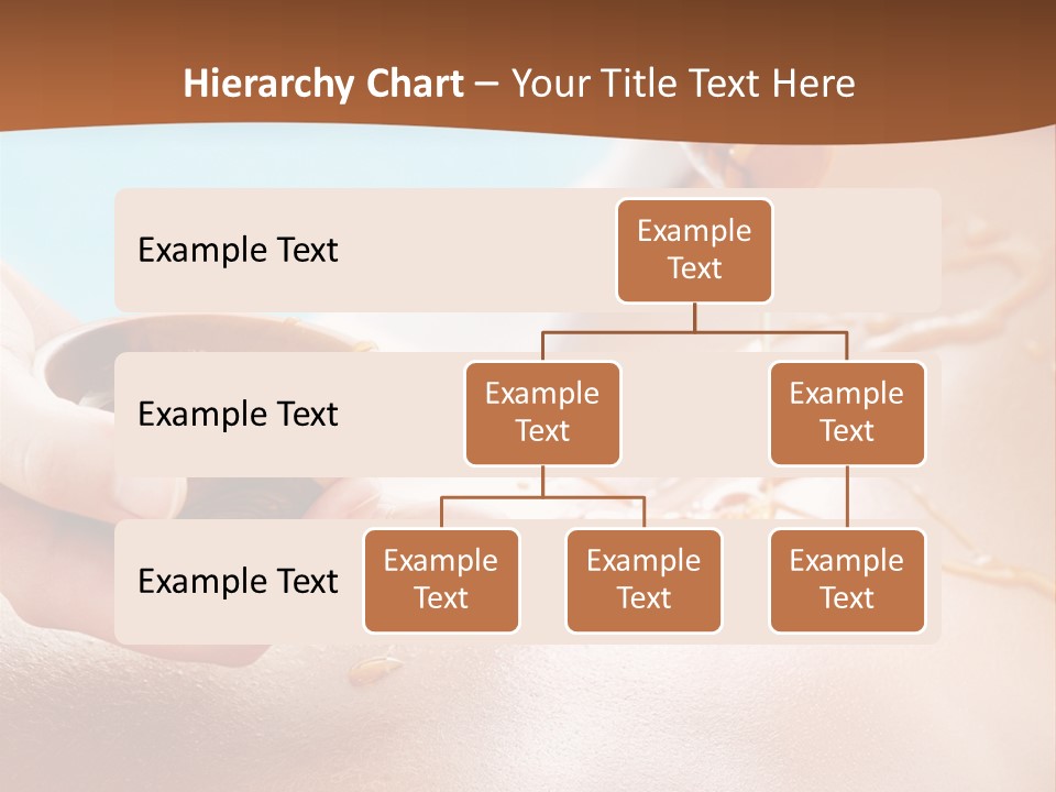 A Woman Getting Honey From A Jar On Her Back PowerPoint Template