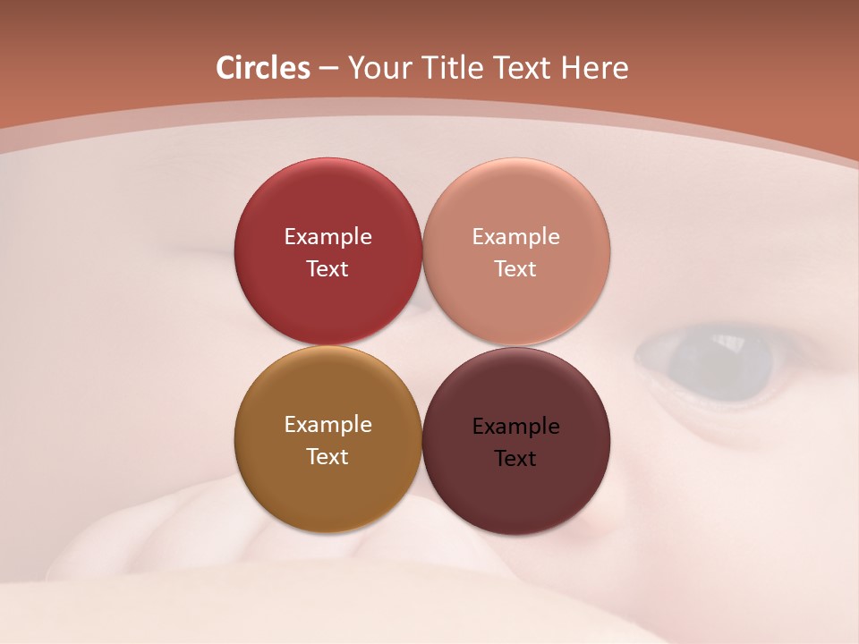 Infant Looking Life PowerPoint Template