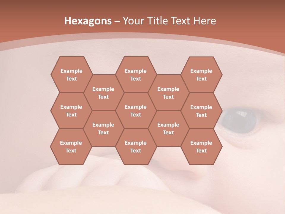 Infant Looking Life PowerPoint Template