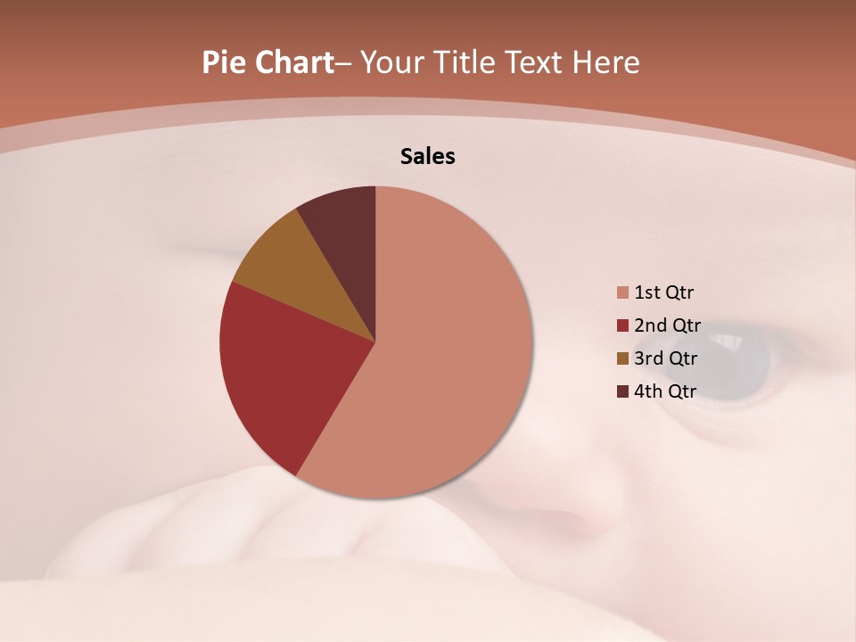 Infant Looking Life PowerPoint Template