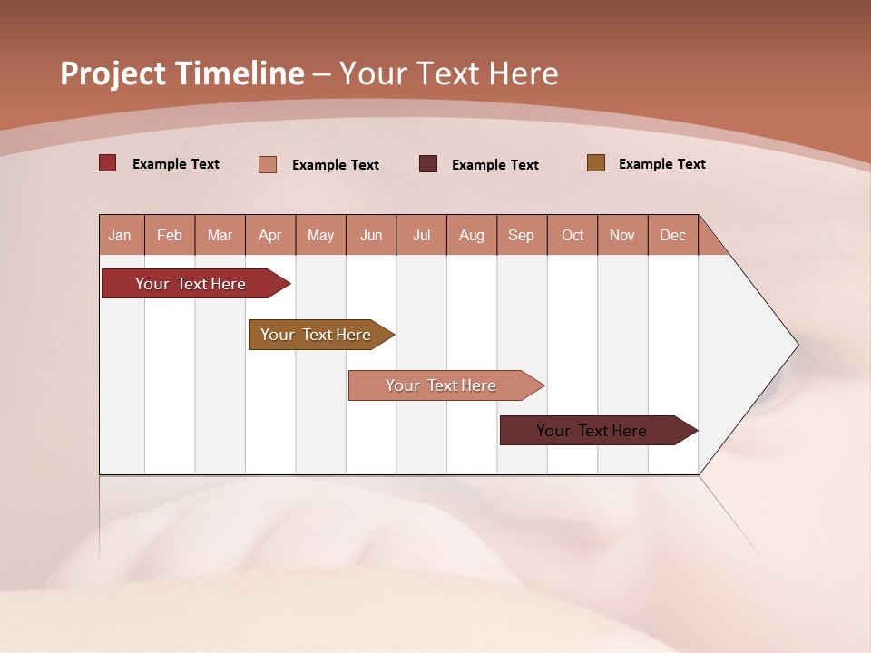 Infant Looking Life PowerPoint Template