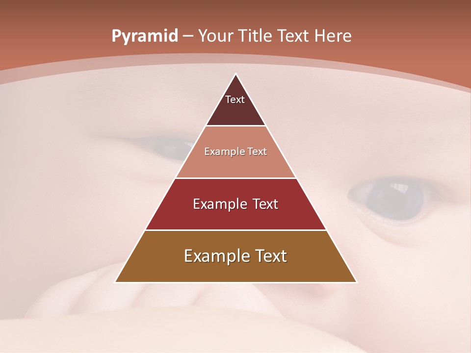 Infant Looking Life PowerPoint Template