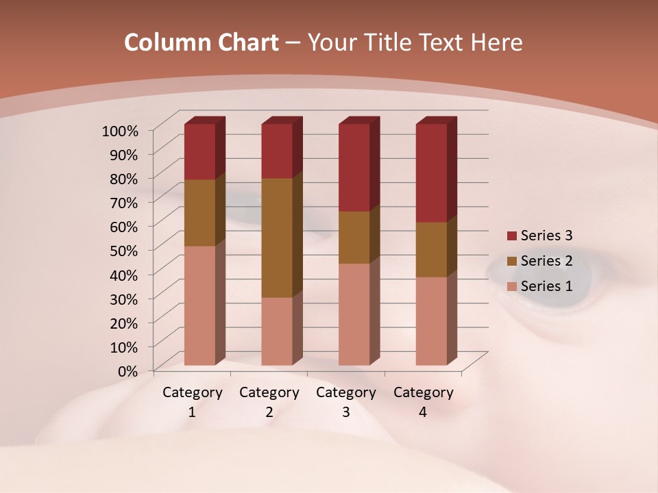 Infant Looking Life PowerPoint Template
