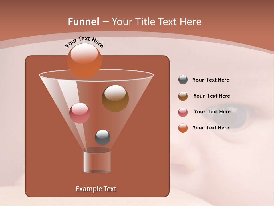 Infant Looking Life PowerPoint Template